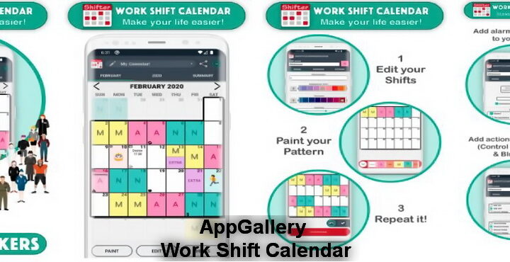 Work Shift Calendar (Shifter)  AppGallery hinzugefügt, Work Shift Calendar herunterladen
