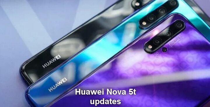 Huawei Nova 5t erhält Updates