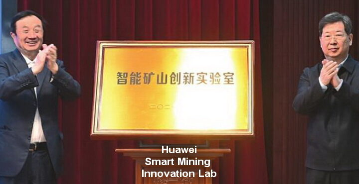 Ren Zhengfei nimmt an der Eröffnung des Huawei Smart Mining Innovation Lab teil