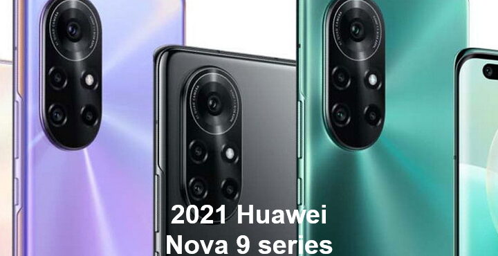 Die Huawei Nova 9 Serie wird Ende September auf den Markt kommen