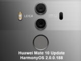 Huawei Mate 10 Serie HarmonyOS 2.0.0.188 Versionsupdate