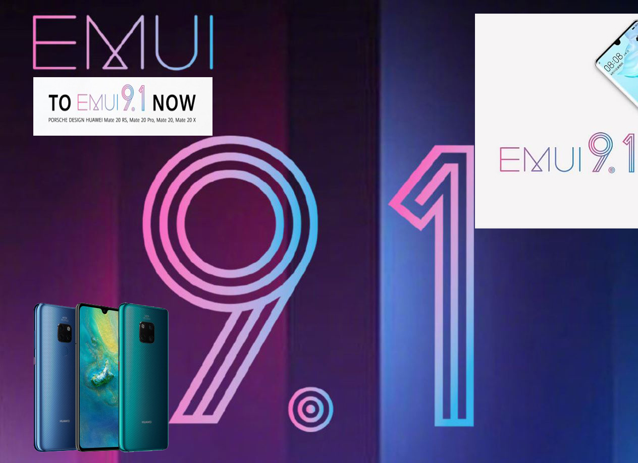 Huawei EMUI 9.1 Update Phones