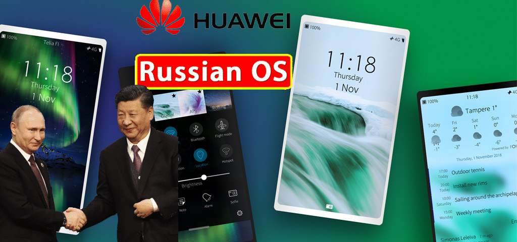 Huawei Starts Negotiations With Russia for Aurora Operating System