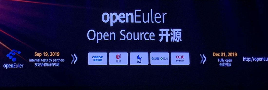 Huawei Operating System Releases openEuler