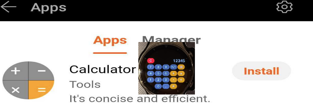 Huawei Watch GT 2 Pro Calculator App