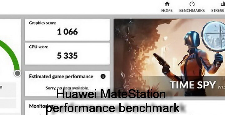 Huawei’s desktop MateStation performance benchmark test