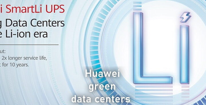 Huawei is helping build green data centers. Artificial intelligence