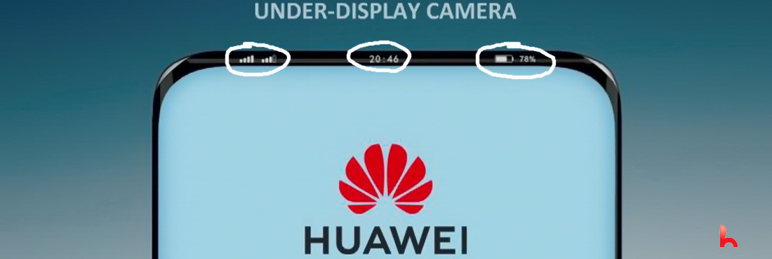 Huawei under-display camera patent application Huawei under-display camera patent application