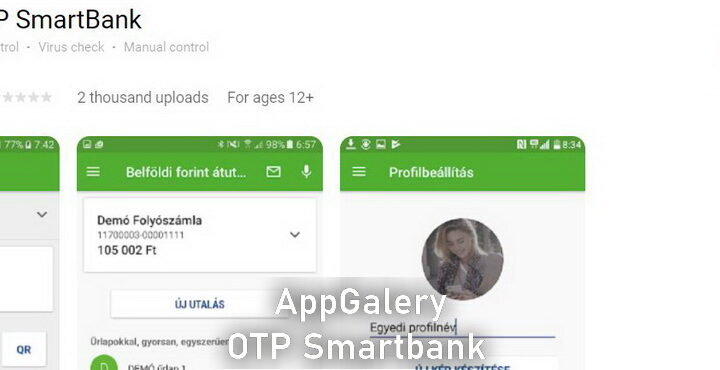 OTP Smartbank added to Huawei AppGallery