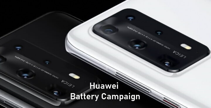Huawei gives the right to change the battery in 2021 for a one-time price.