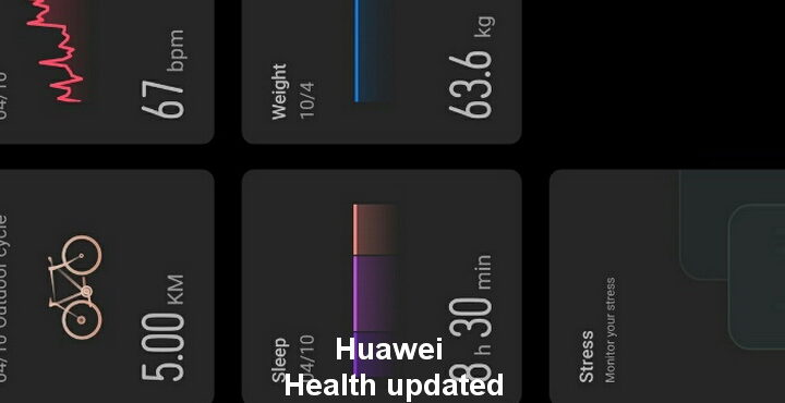 Huawei Health updated, download version 11.0.4.523