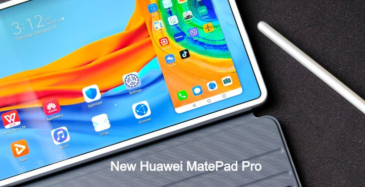 New product features of Huawei MatePad Pro