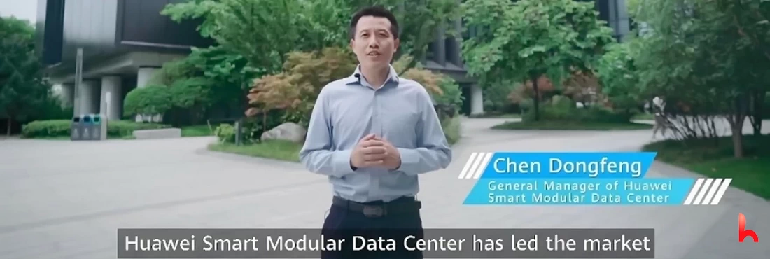 The PUE of Huawei Smart Modular Data Center Solution Reaches 1.111