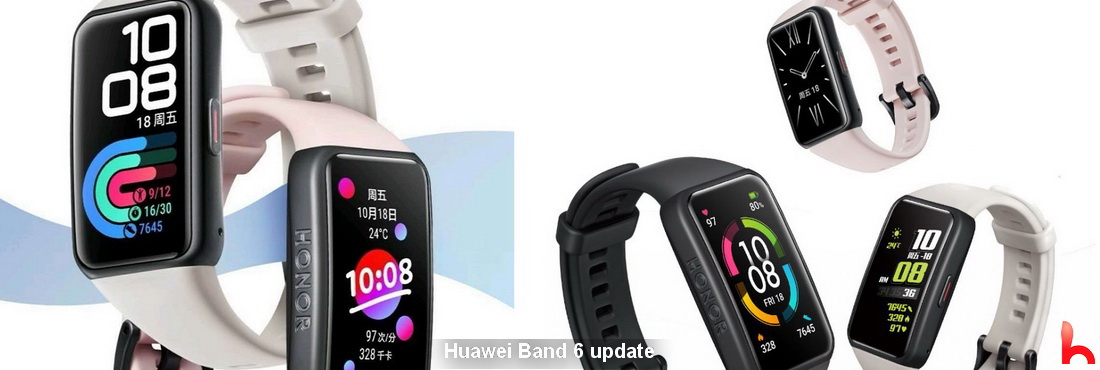 Huawei Band 6 update, 11.1.2.34 firmware update