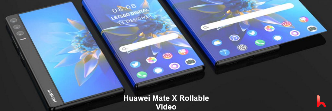Huawei Mate X Rollable Concept Video