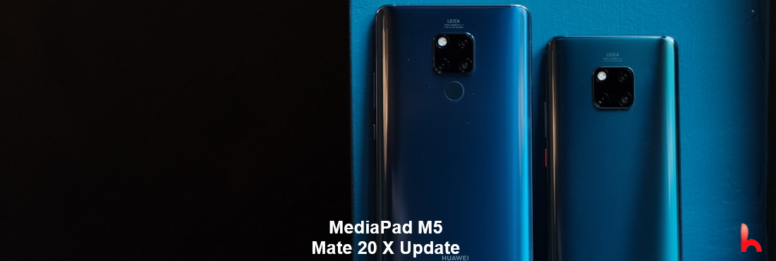 Mate 20 X, MediaPad M5, security patch started to download
