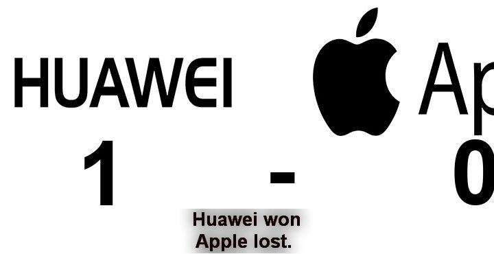 Huawei won, Apple lost. Huawei 1 – 0 Apple may use the name Huawei MatePod