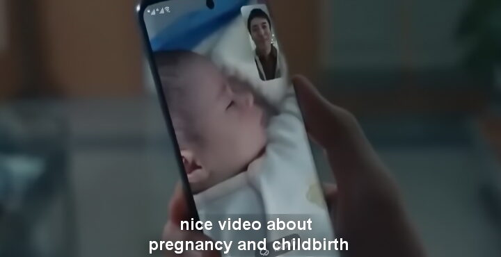 Beautiful commercial video about pregnancy and childbirth shot by Huawei with HarmonyOS