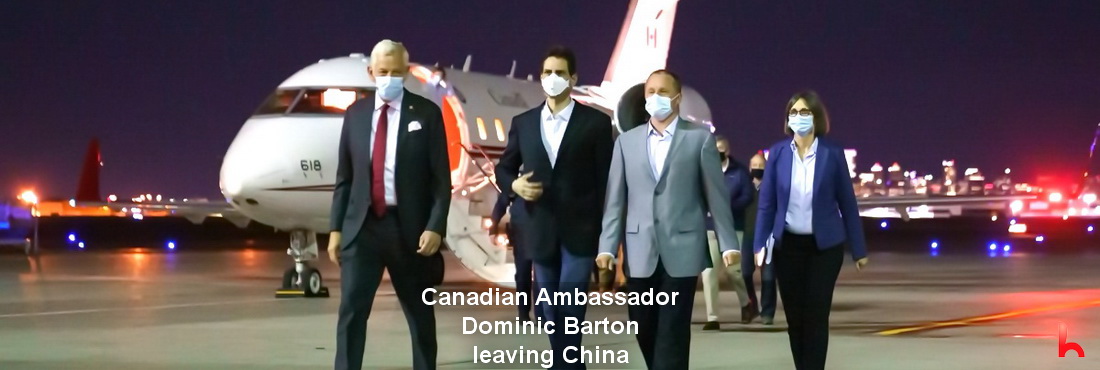 After the case of two Canadians arrested in China. Canadian Ambassador to China leaving post