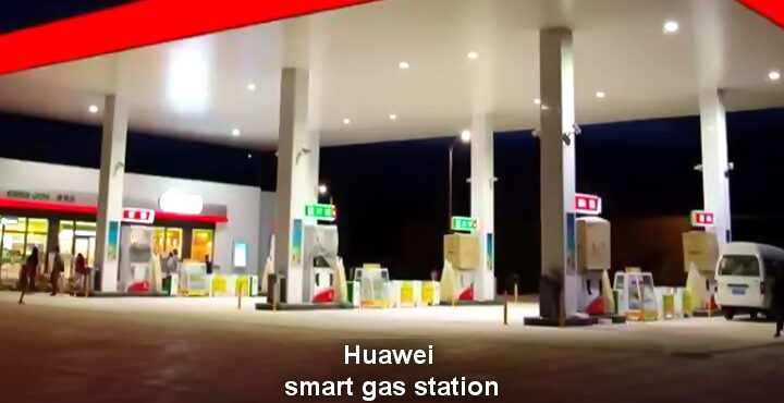 Huawei releases smart gas station solution