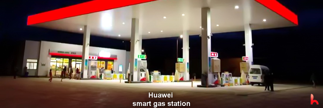 Huawei releases smart gas station solution