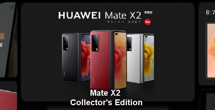 Huawei Mate X2 Flat Leather Collector’s Edition goes on sale today