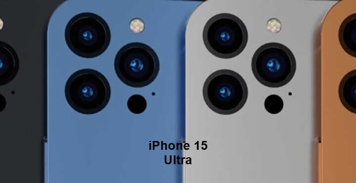 iPhone 15 with USB Type-C port and selfie camera may be different