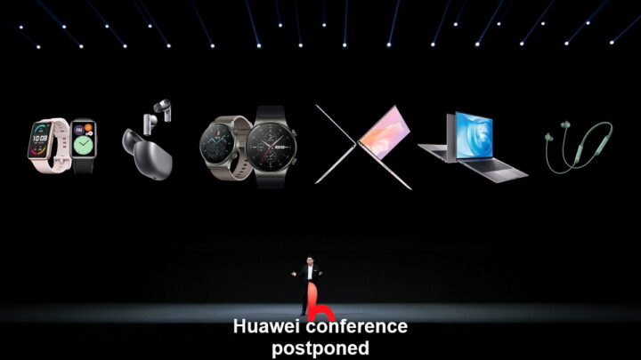 Huawei Winter All Scenario New Product Launch Conference postponed