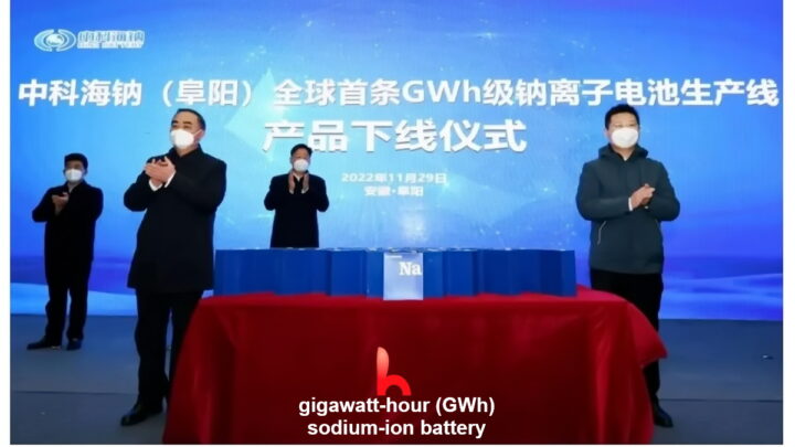 Huawei joins the production of the world’s first gigawatt-hour (GWh) sodium-ion battery