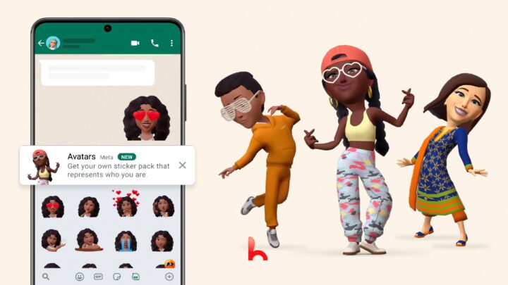 WhatsApp, use your own ‘3D avatar’ face instead of emoji