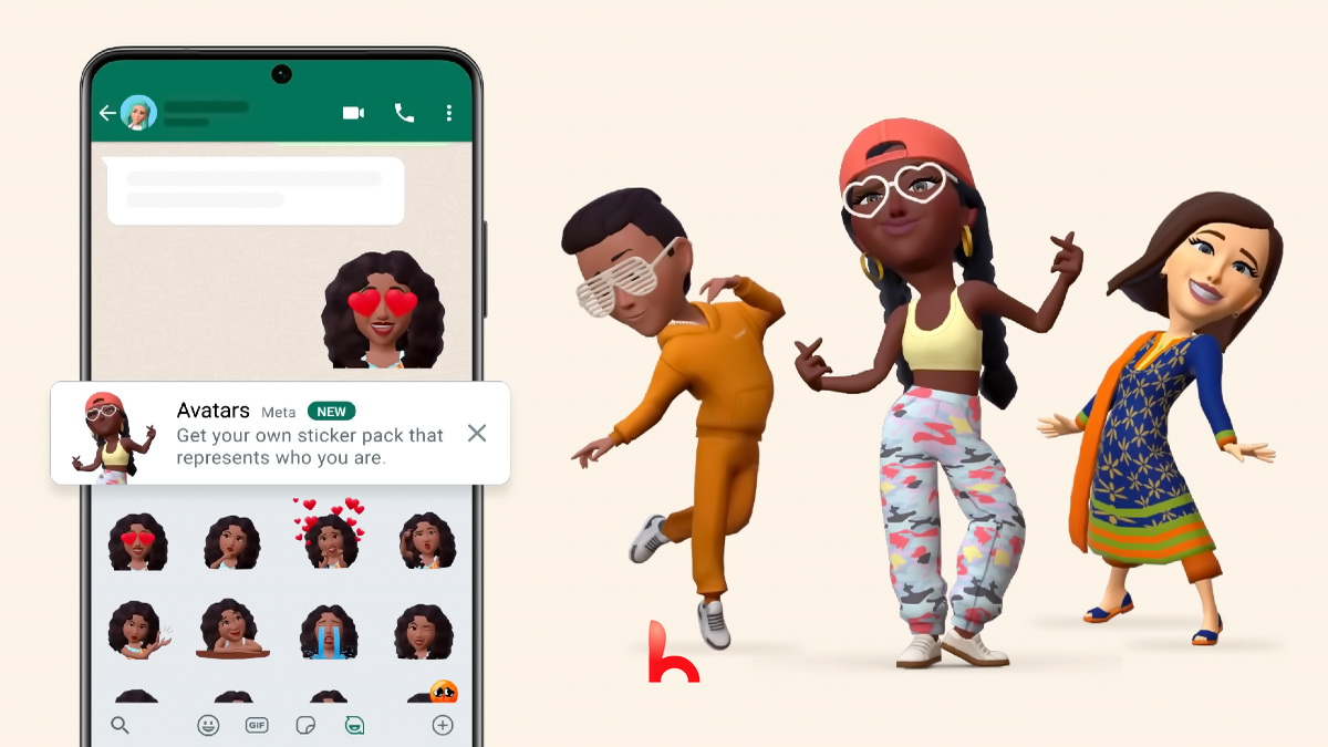 WhatsApp, use your own ‘3D avatar’ face instead of emoji