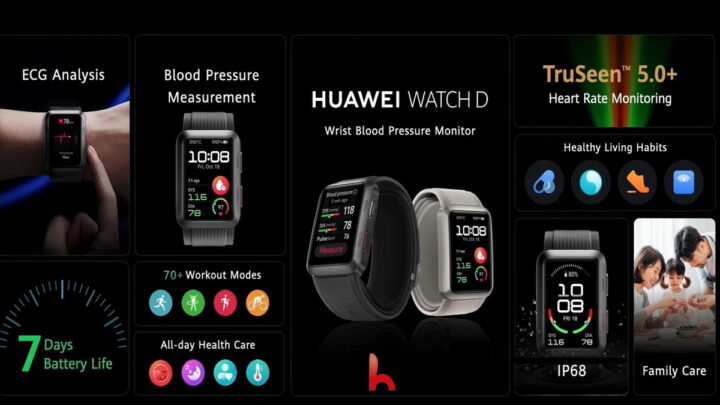 Huawei Watch D Your health on this device