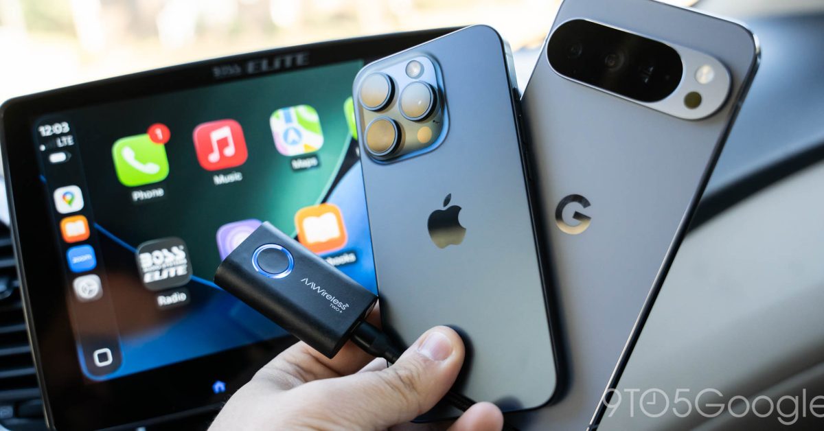 Here’s how fast AAWireless TWO+ switches between wireless Android Auto and CarPlay [Video]