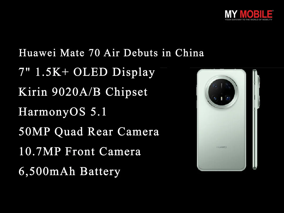 Unveiled: Huawei Mate 70 Air – The Ultimate Thin Smartphone Experience