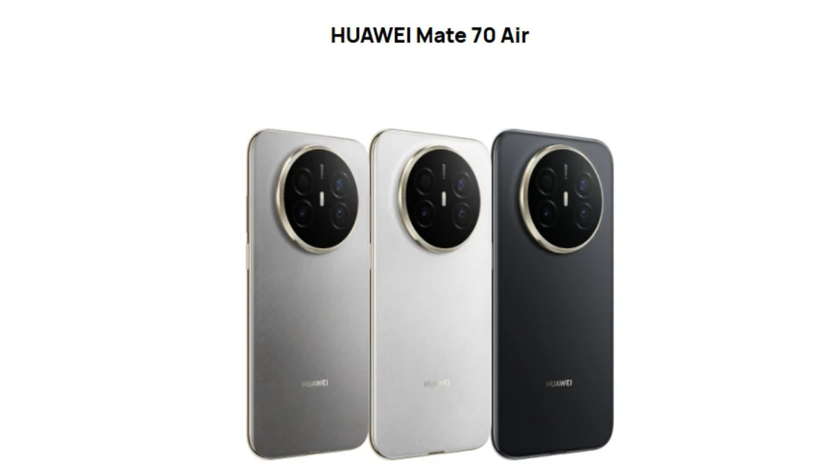 Unveiling the Huawei Mate 70 Air: A Thin Wonder with a Massive Battery and Advanced Camera Setup