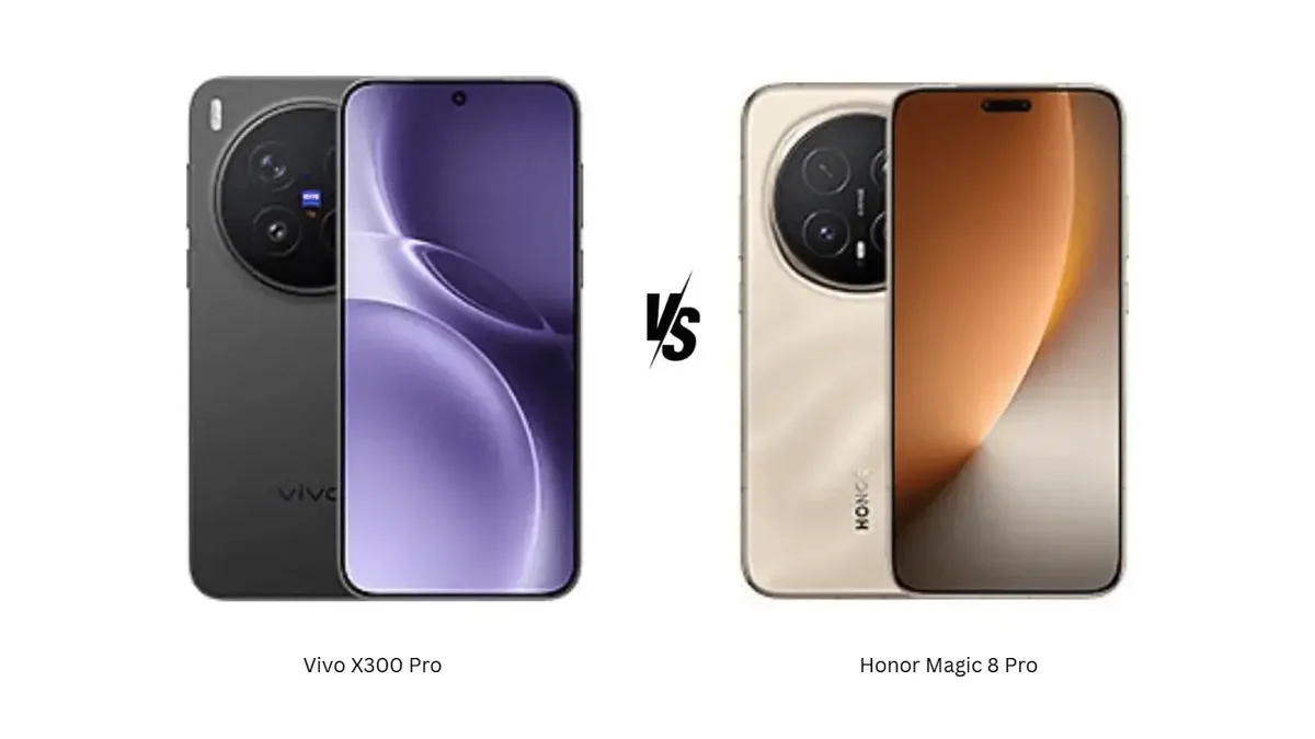 Camera Showdown Between Vivo X300 Pro and Honor Magic 8 Pro